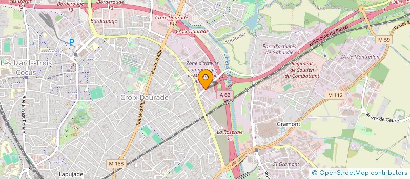 localisation de l'entreprise MONSIEUR CYRILLE LAURE à TOULOUSE