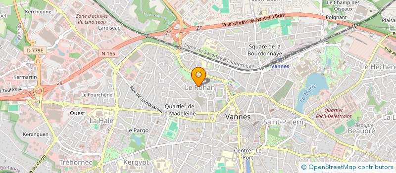 localisation de l'entreprise MONSIEUR CYRILLE LAVENTURE à VANNES