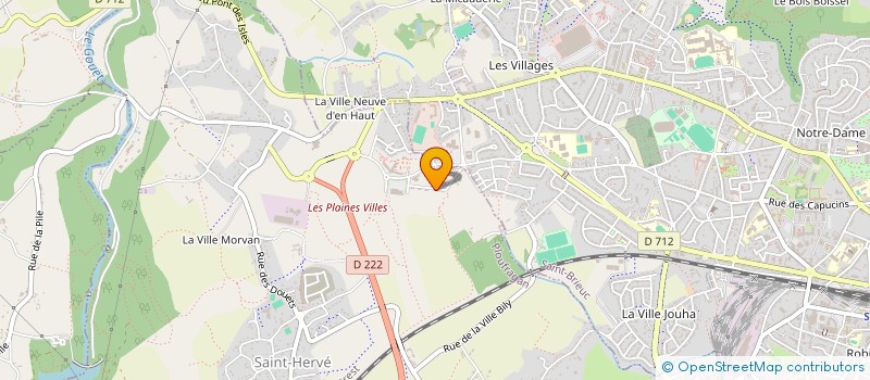 localisation de l'entreprise MONSIEUR CYRILLE LE COLLEN  PLOUFRAGAN