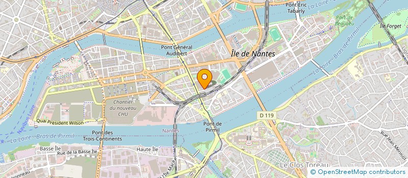 localisation de l'entreprise MONSIEUR CYRILLE LE DREAN  NANTES