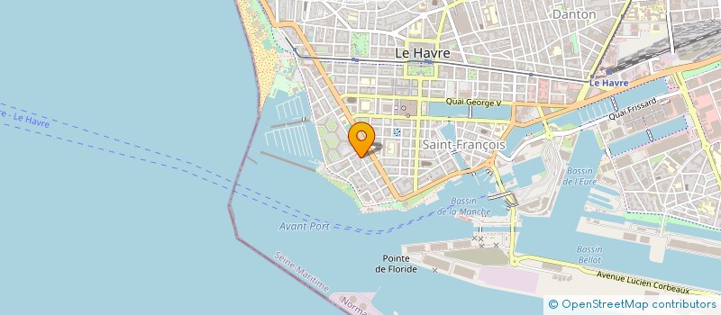 localisation de l'entreprise MONSIEUR CYRILLE LE ROY à LE HAVRE