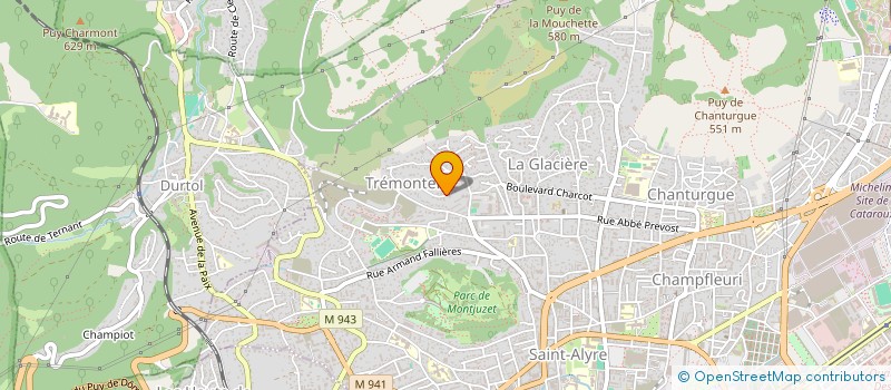 localisation de l'entreprise MONSIEUR CYRILLE LEENHARDT  CLERMONT-FERRAND