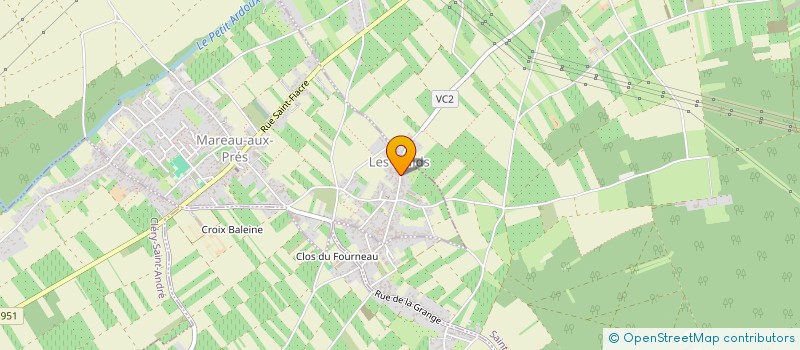 localisation de l'entreprise MONSIEUR CYRILLE LEJEMBLE à MAREAU-AUX-PRES