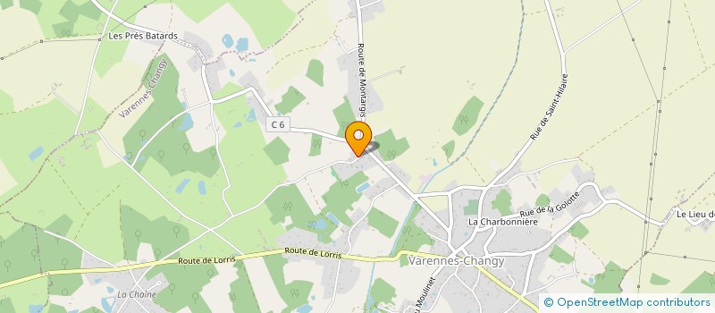 localisation de l'entreprise MONSIEUR CYRILLE LENEPVEU à VARENNES-CHANGY