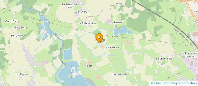 localisation de l'entreprise MONSIEUR CYRILLE LORREARD à SAINT-DENIS-LES-BOURG