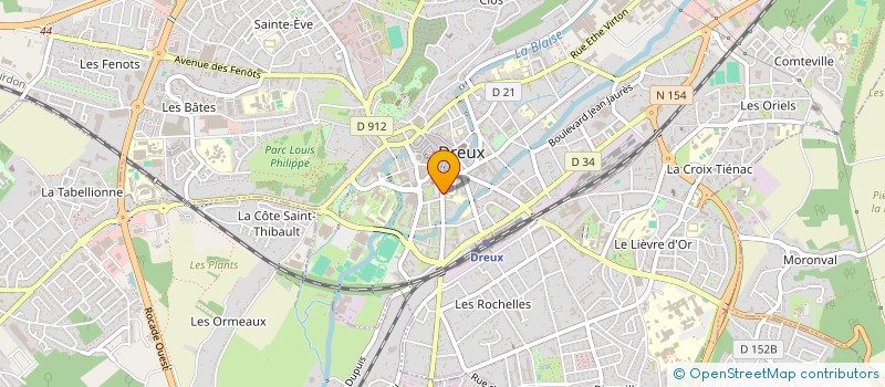 localisation de l'entreprise MONSIEUR CYRILLE LOUIS à DREUX