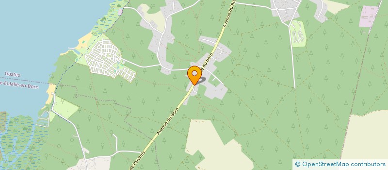 localisation de l'entreprise MONSIEUR CYRILLE LOUPIT  GASTES