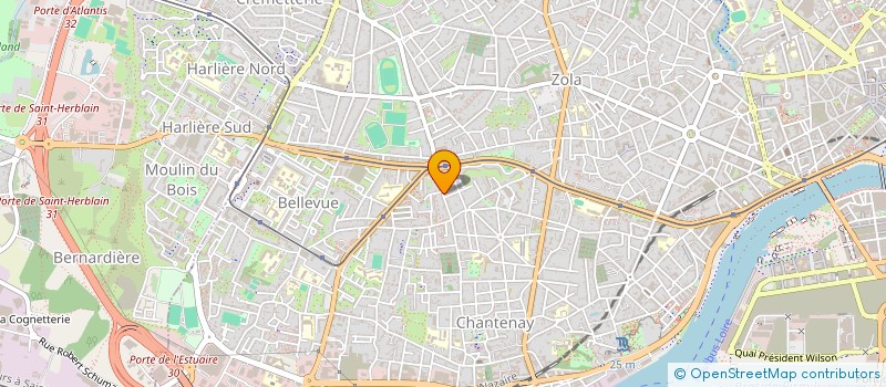 localisation de l'entreprise MONSIEUR CYRILLE LURIOT à NANTES
