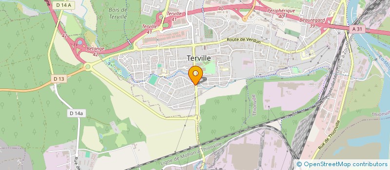 localisation de l'entreprise MONSIEUR CYRILLE MAECHLER à TERVILLE
