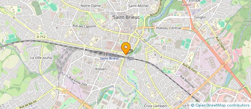 localisation de l'entreprise MONSIEUR CYRILLE MARBOEUF à SAINT-BRIEUC
