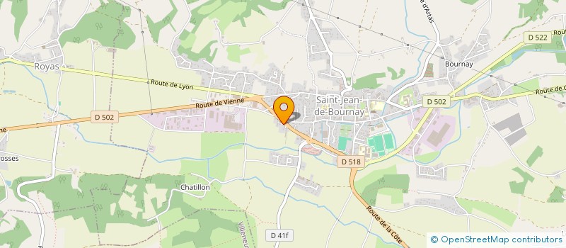 localisation de l'entreprise MONSIEUR CYRILLE MARCHISIO  SAINT-JEAN-DE-BOURNAY