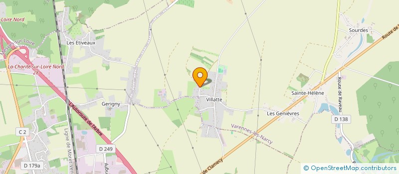 localisation de l'entreprise MONSIEUR CYRILLE MARLE  VARENNES-LES-NARCY