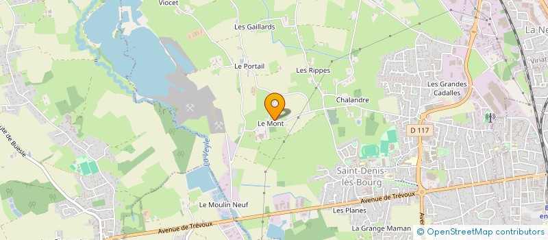 localisation de l'entreprise MONSIEUR CYRILLE MARTEL à SAINT-DENIS-LES-BOURG