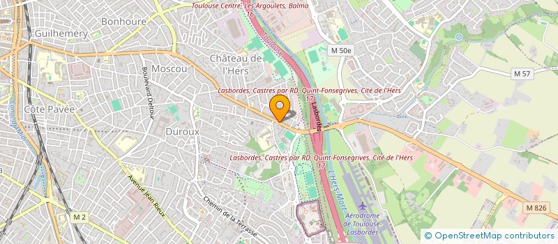 localisation de l'entreprise MONSIEUR CYRILLE MARTIN à TOULOUSE