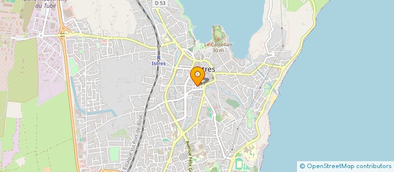 localisation de l'entreprise MONSIEUR CYRILLE MARTINEZ  ISTRES