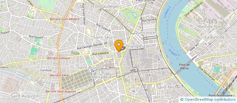 localisation de l'entreprise MONSIEUR CYRILLE MARTRAIRE  BORDEAUX