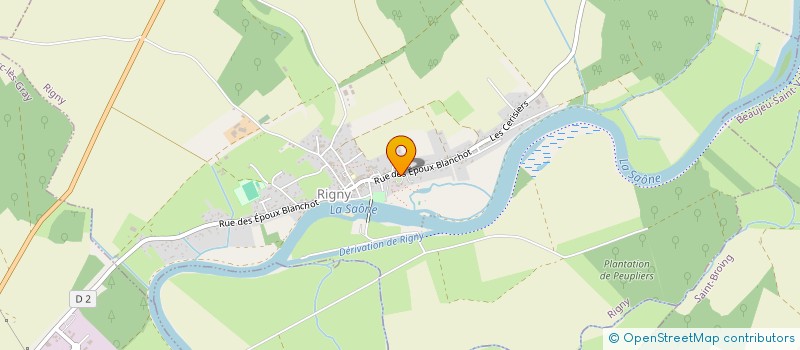 localisation de l'entreprise MONSIEUR CYRILLE MAUPIN  RIGNY