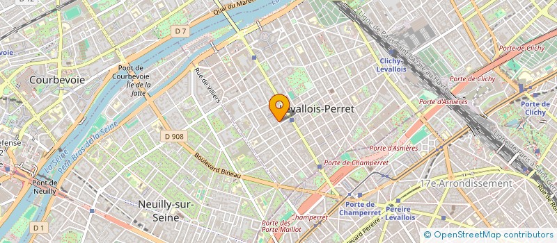 localisation de l'entreprise MONSIEUR CYRILLE MENAGER à LEVALLOIS-PERRET