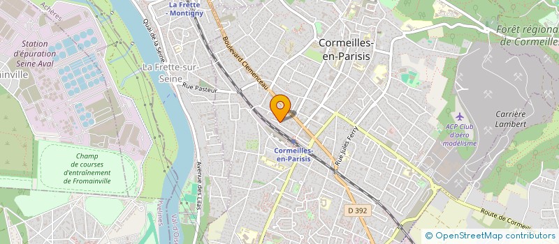 localisation de l'entreprise MONSIEUR CYRILLE MONIN à CORMEILLES-EN-PARISIS