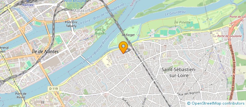 localisation de l'entreprise MONSIEUR CYRILLE NAU  SAINT-SEBASTIEN-SUR-LOIRE