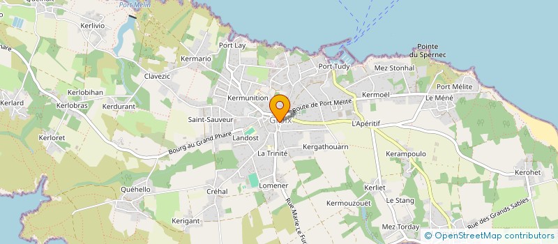 localisation de l'entreprise MONSIEUR CYRILLE NEXER à GROIX