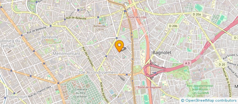 localisation de l'entreprise MONSIEUR CYRILLE NOBILET  PARIS