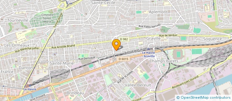 localisation de l'entreprise MONSIEUR CYRILLE NOYON à LE HAVRE