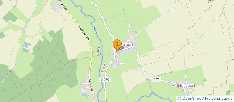 localisation de l'entreprise MONSIEUR CYRILLE OBRINGER  BIONCOURT