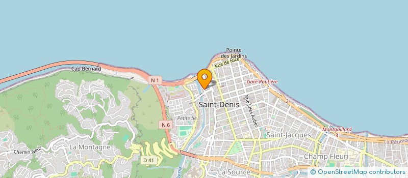 localisation de l'entreprise MONSIEUR CYRILLE PAUS à SAINT-DENIS