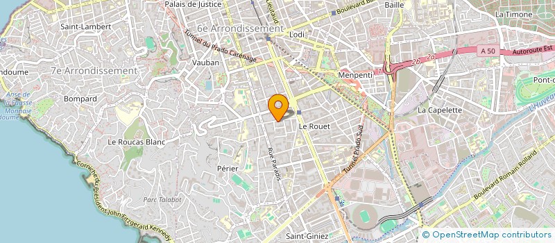 localisation de l'entreprise MONSIEUR CYRILLE PERRONNO à MARSEILLE