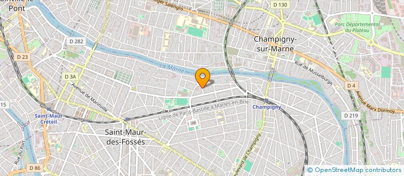 localisation de l'entreprise MONSIEUR CYRILLE PIERRE à SAINT-MAUR-DES-FOSSES