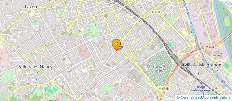 localisation de l'entreprise MONSIEUR CYRILLE PIERRE ABSCHEIDT  NANCY