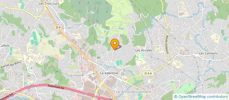 localisation de l'entreprise MONSIEUR CYRILLE POMPONIO  MARSEILLE