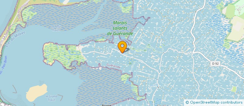 localisation de l'entreprise MONSIEUR CYRILLE PRAS  GUERANDE