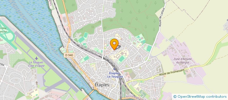 localisation de l'entreprise MONSIEUR CYRILLE PREVOT  ETAPLES