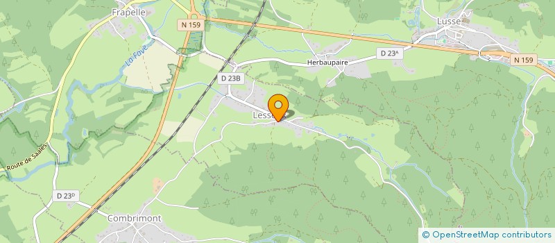 localisation de l'entreprise MONSIEUR CYRILLE QUIRIN  LESSEUX