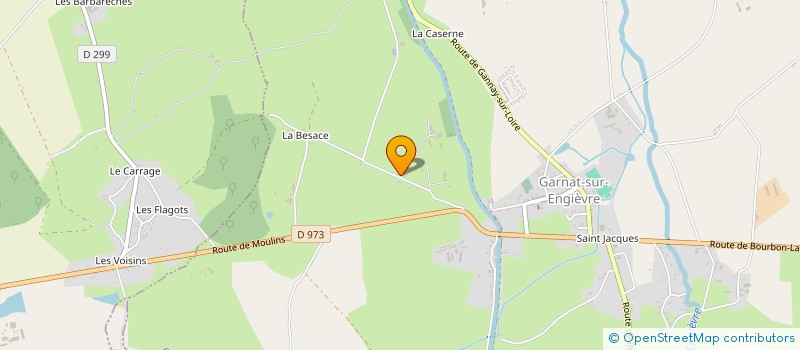 localisation de l'entreprise MONSIEUR CYRILLE RABOUTOT à BEAULON