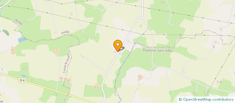 localisation de l'entreprise MONSIEUR CYRILLE RAIMBAULT  ASTILLE