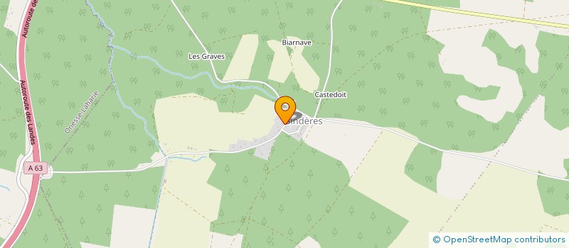 localisation de l'entreprise MONSIEUR CYRILLE RAMAZEILLES à MORCENX-LA-NOUVELLE