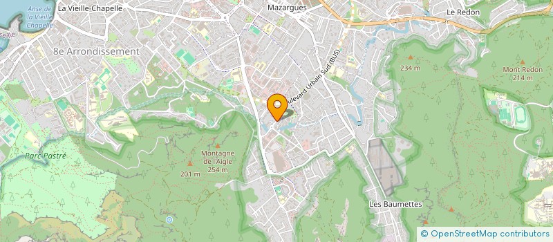 localisation de l'entreprise MONSIEUR CYRILLE RASPAIL  MARSEILLE