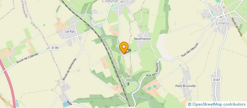 localisation de l'entreprise MONSIEUR CYRILLE RENAULT  CIDEVILLE