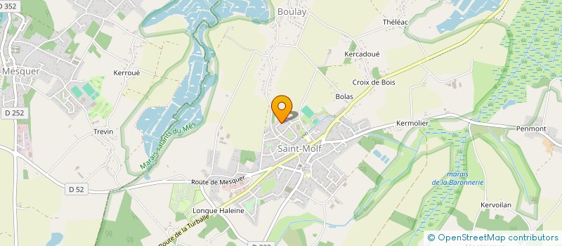 localisation de l'entreprise MONSIEUR CYRILLE RICHARD  SAINT-ALLOUESTRE