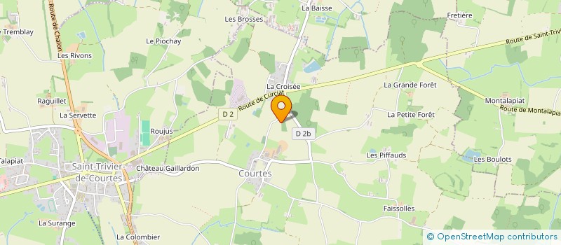 localisation de l'entreprise MONSIEUR CYRILLE ROCHE à COURTES