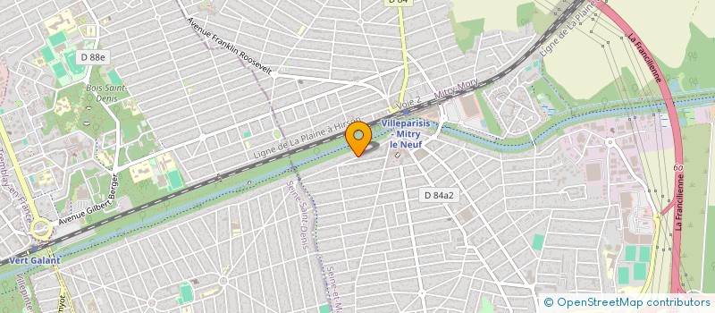 localisation de l'entreprise MONSIEUR CYRILLE ROCHE  VILLEPARISIS