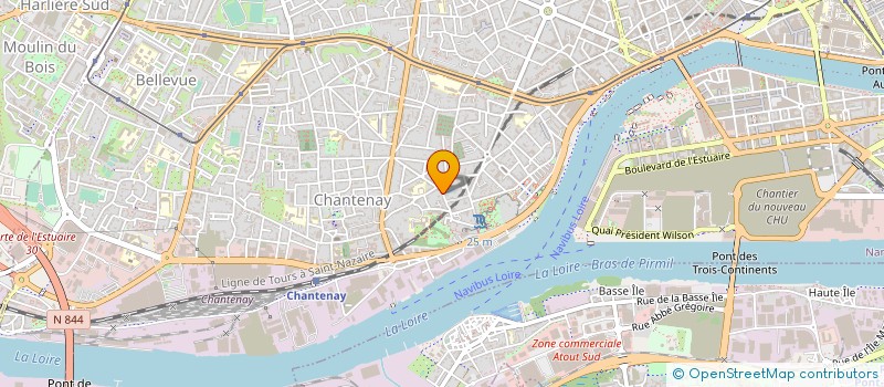 localisation de l'entreprise MONSIEUR CYRILLE ROGER  NANTES