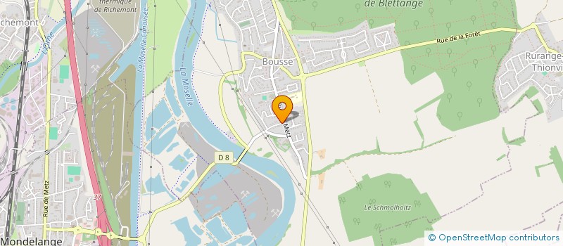 localisation de l'entreprise MONSIEUR CYRILLE ROMANG  BOUSSE