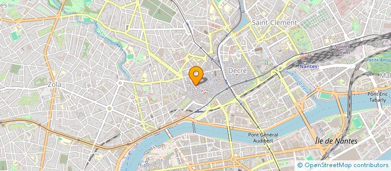 localisation de l'entreprise MONSIEUR CYRILLE ROSSIGNOL  NANTES
