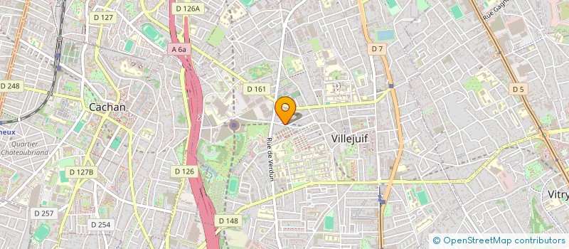 localisation de l'entreprise MONSIEUR CYRILLE ROUCHES  VILLEJUIF
