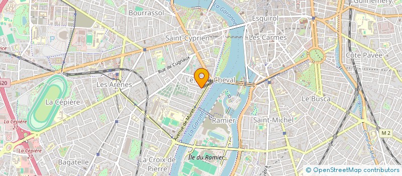 localisation de l'entreprise MONSIEUR CYRILLE ROY à TOULOUSE