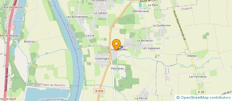 localisation de l'entreprise MONSIEUR CYRILLE SALIS à FAREINS